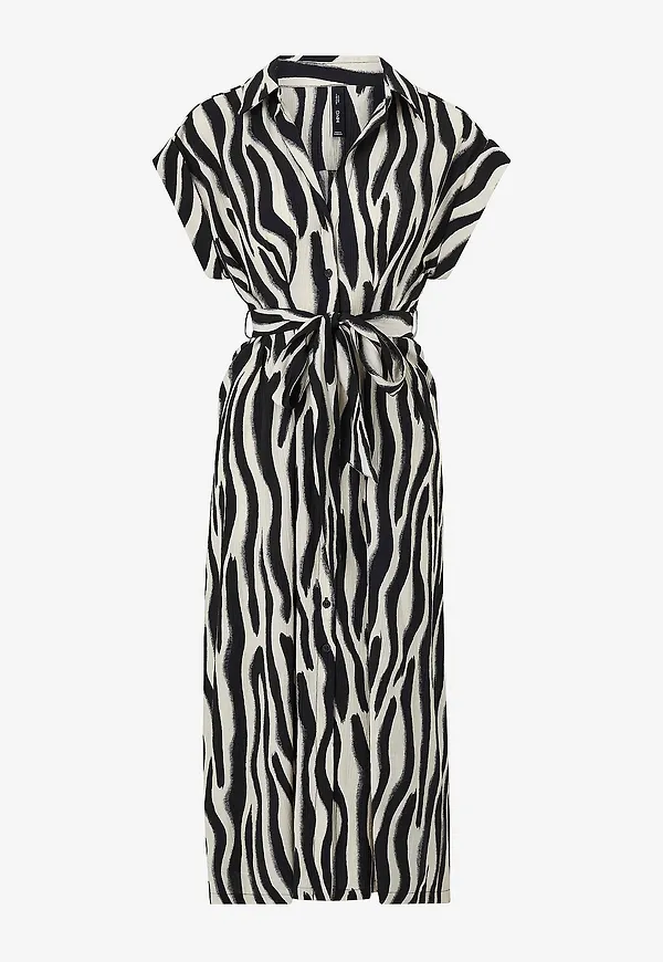 Mango - Skjortklänning Dress Nikita - Svart