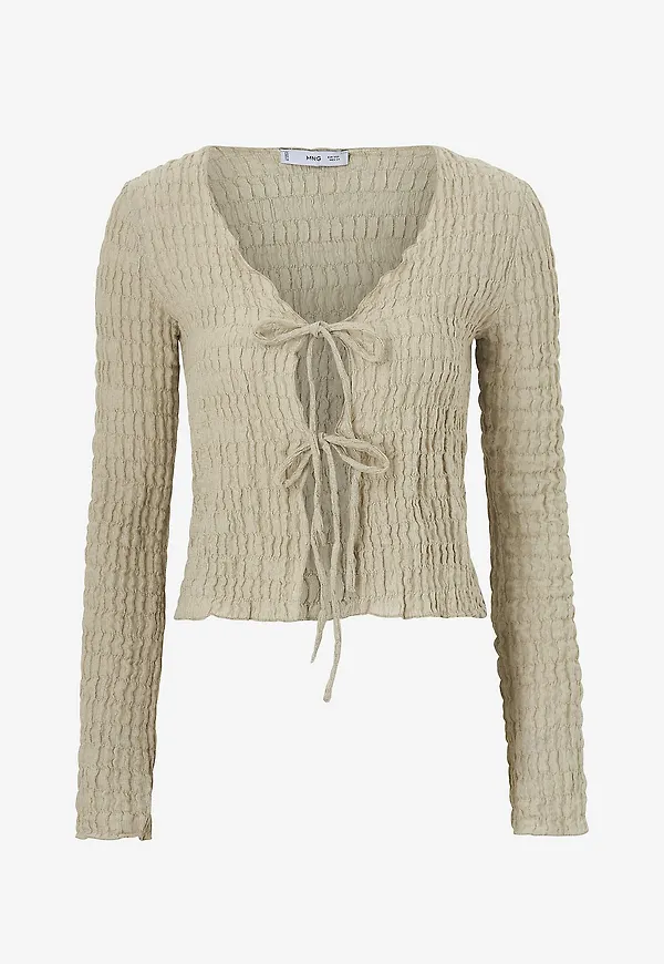 Mango - Topp May - Beige