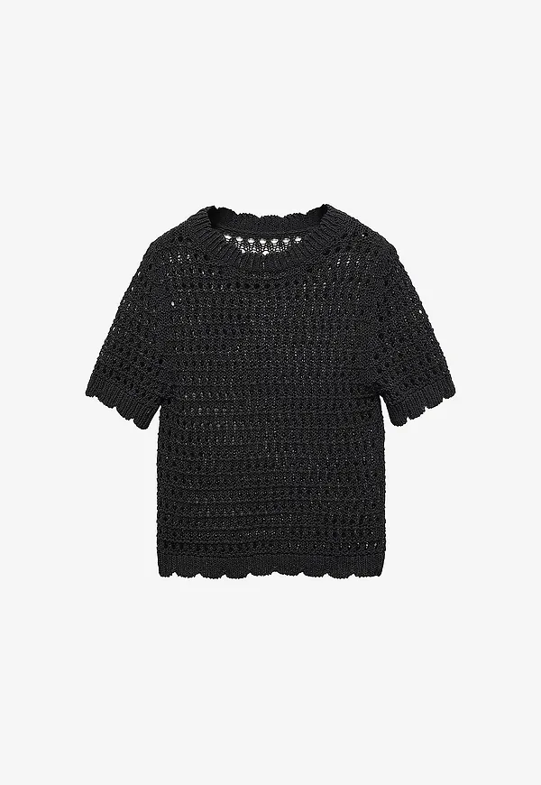 Mango - Topp Sweater Thai - Svart