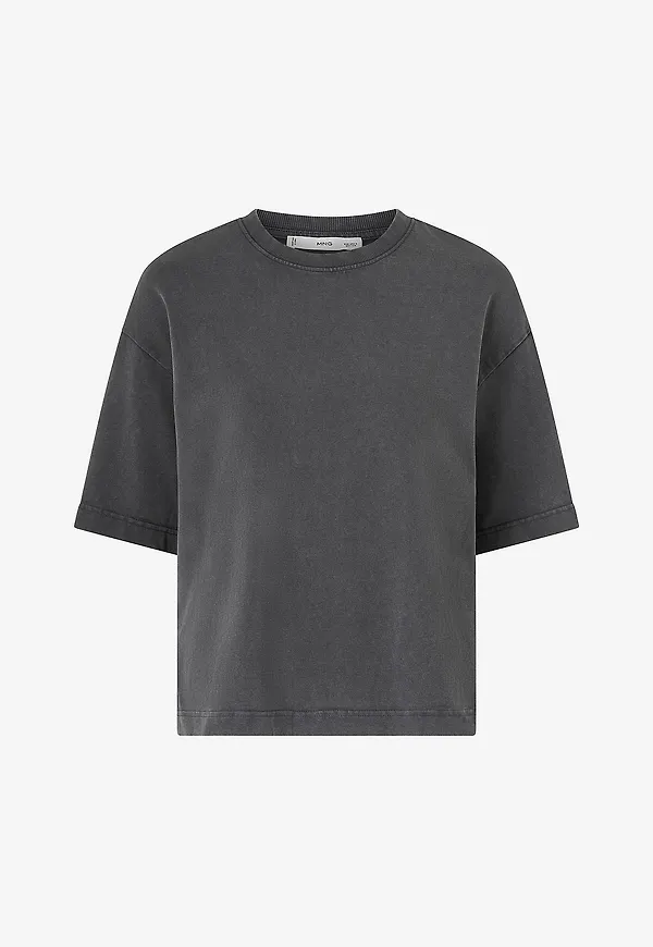 Mango - Topp T-shirt Sita - Grå