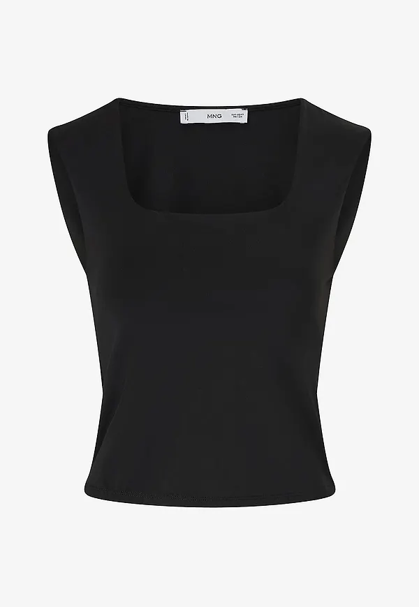 Mango - Topp Top Rayo - Svart