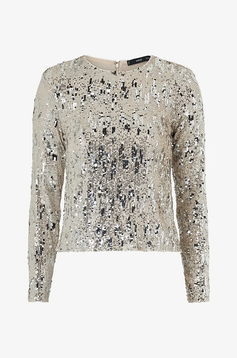 Mango - Topp Xlenjui - Silver