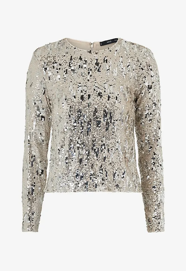 Mango - Topp Xlenjui - Silver