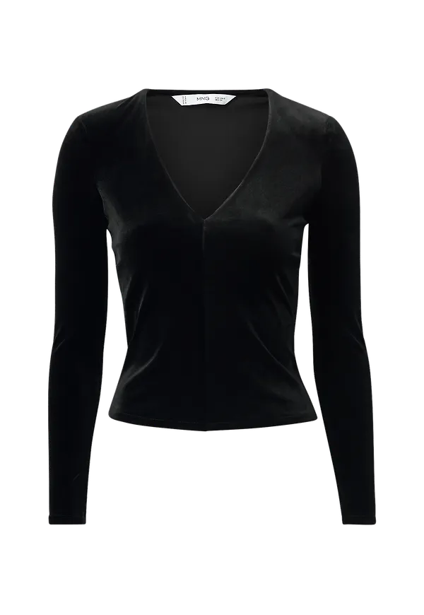 Mango - Topp Xvikypic - Svart - 44