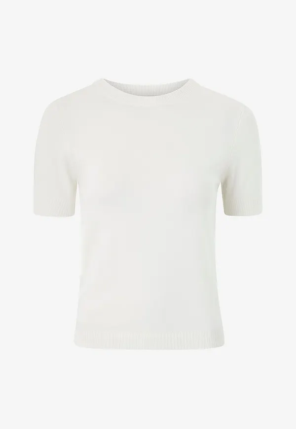 Mango - Tröja Basic - Beige