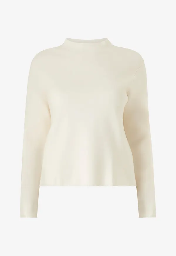 Mango - Tröja Chimneyb - Beige