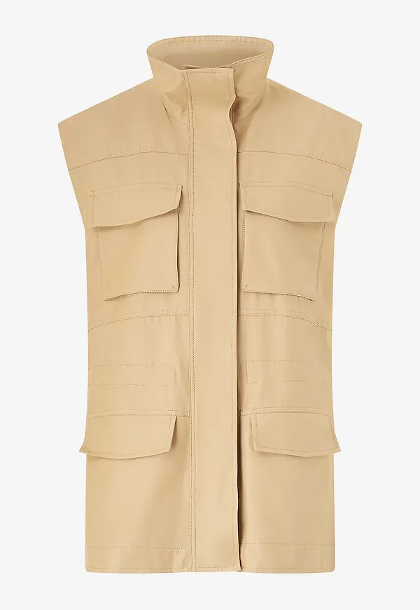 Mango - Väst Waistcoat Romeo - Beige