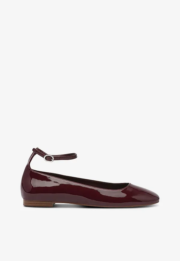 Mango - Ballerina Shoes Gigi - Röd