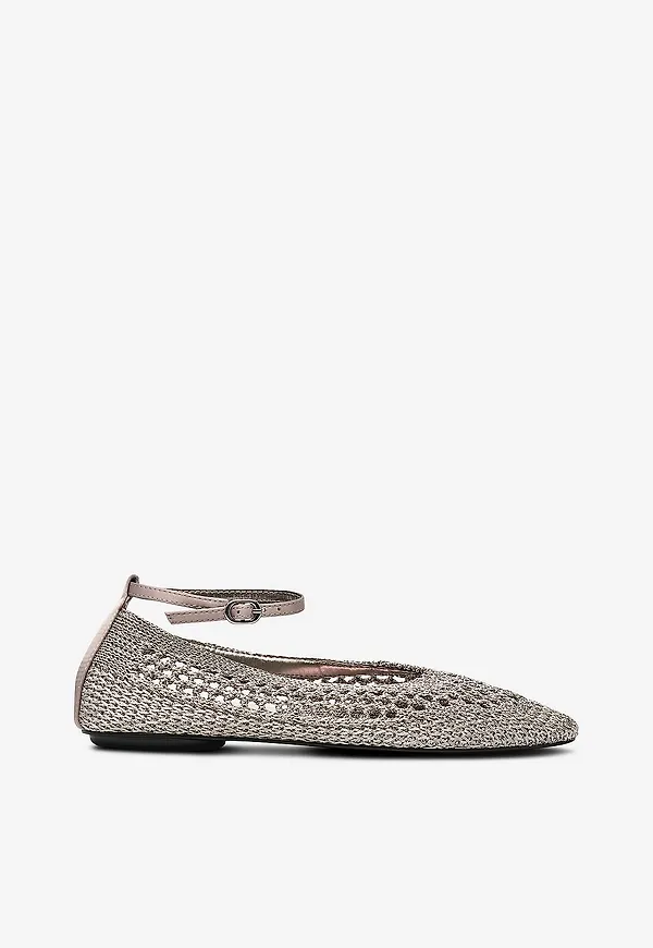 Mango - Ballerinaskor Shoes Clo - Grå