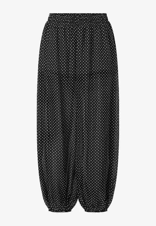 Mango - Ballongbyxor Trousers Poky - Svart