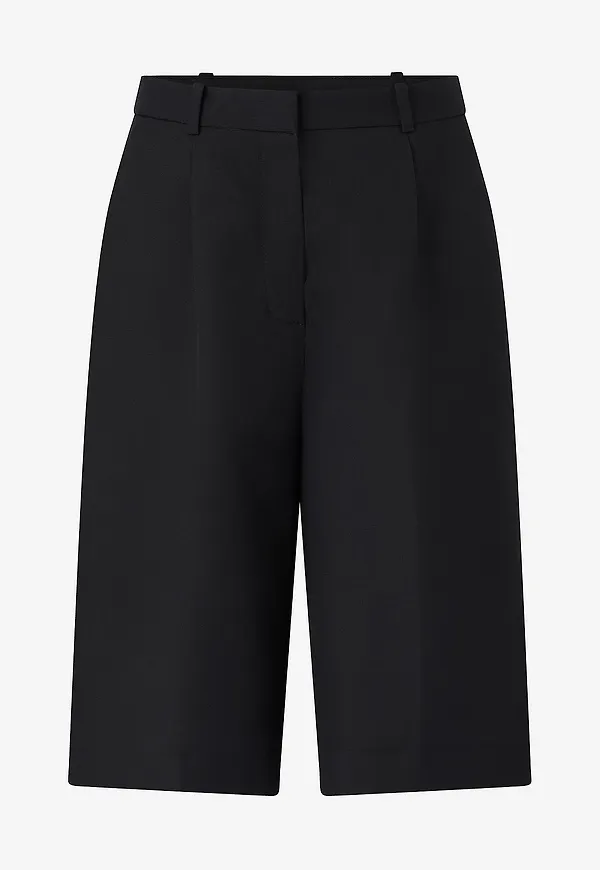 Mango - Bermudashorts Sansa - Svart