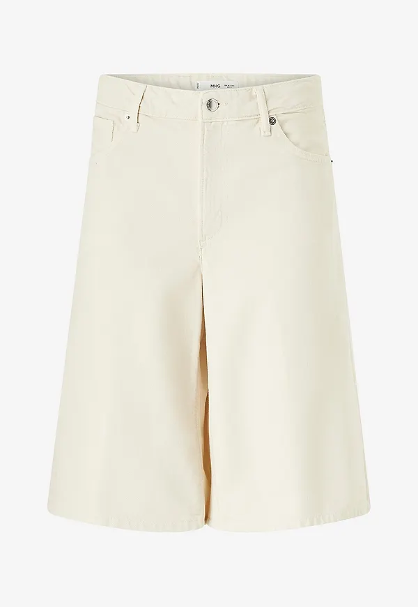 Mango - Bermudashorts Sofia - Vit
