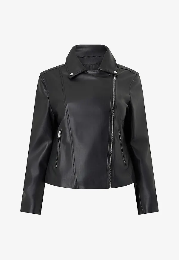 Mango - Bikerjacka Liz - Svart