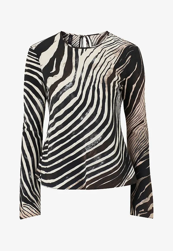 Mango - Blus Alegra - Svart