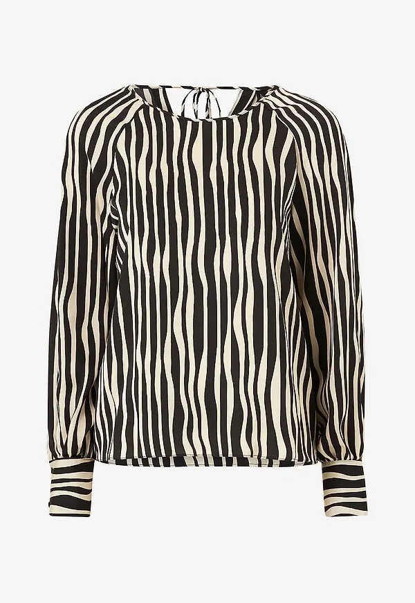 Mango - Blus Nina - Svart