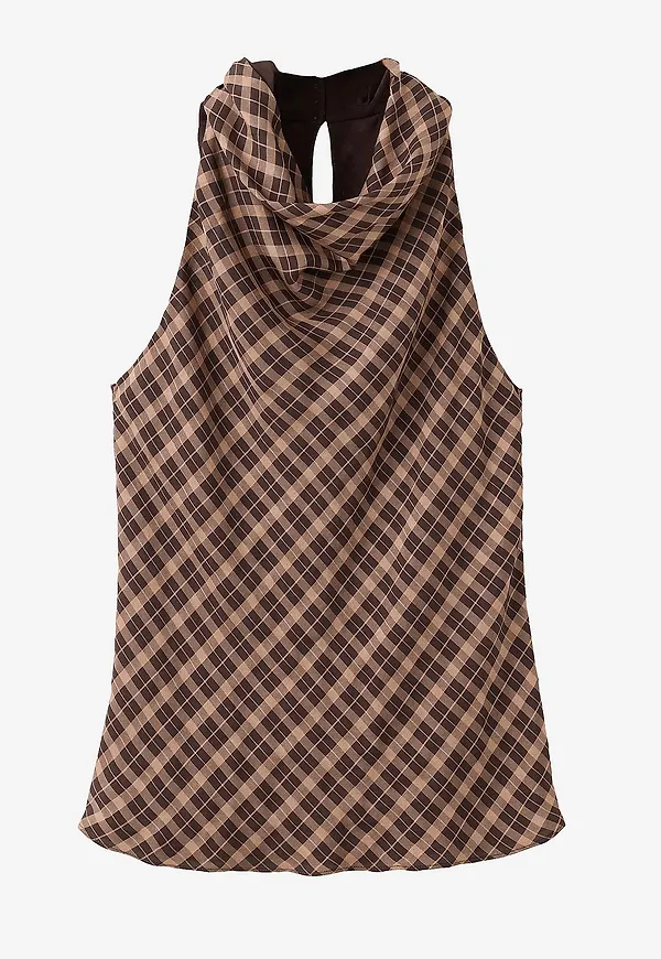 Mango - Blus Top Moisel - Brun