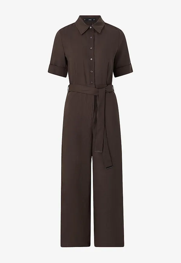 Mango - Byxdress Tomy2 - Brun