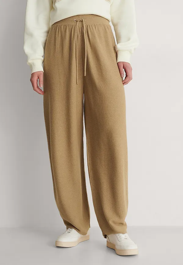 MANGO Byxor - Beige