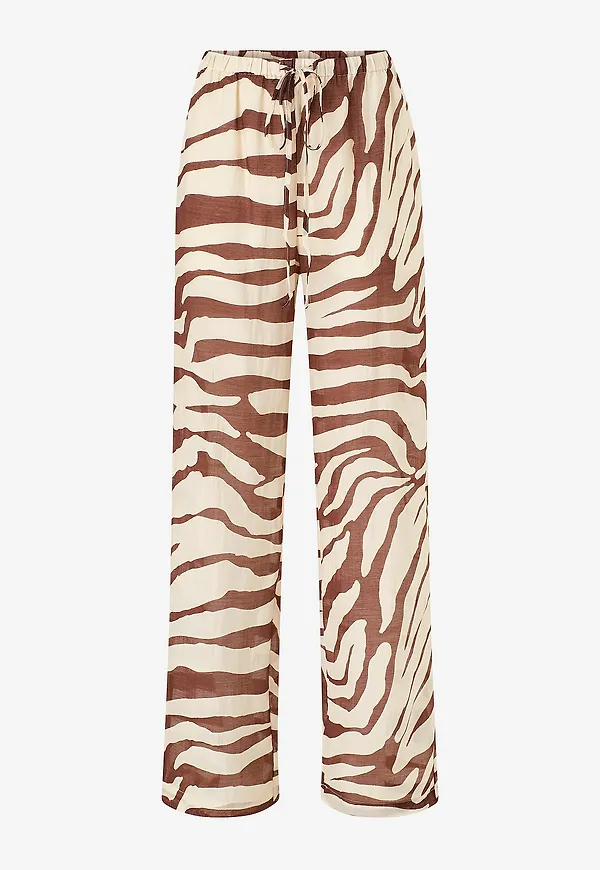 Mango - Byxor Koni - Beige