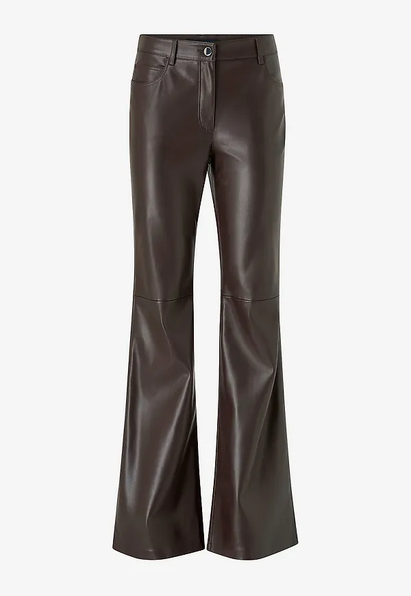 Mango - Byxor Trousers Connie - Brun
