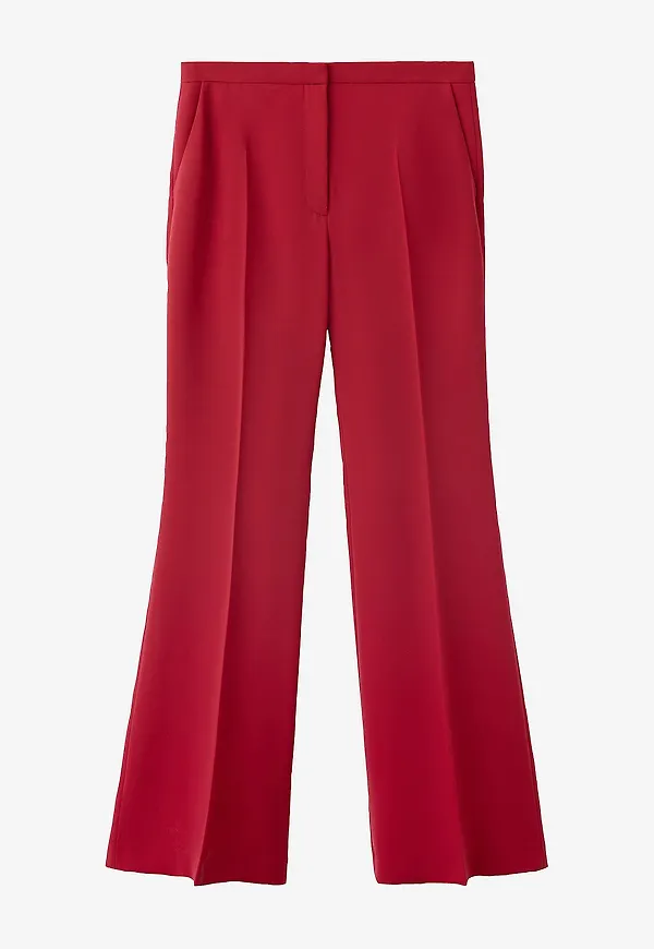 Mango - Byxor Trousers Iguana - Röd
