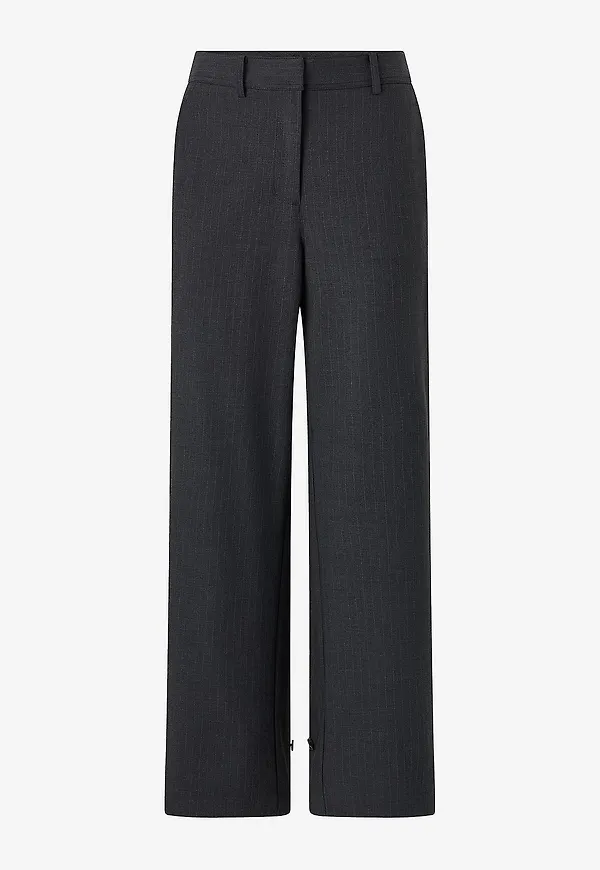 Mango - Byxor Trousers Souffle - Grå