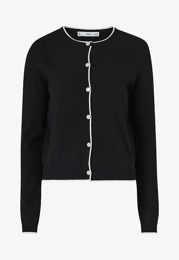 Mango - Cardigan Luccapk - Svart