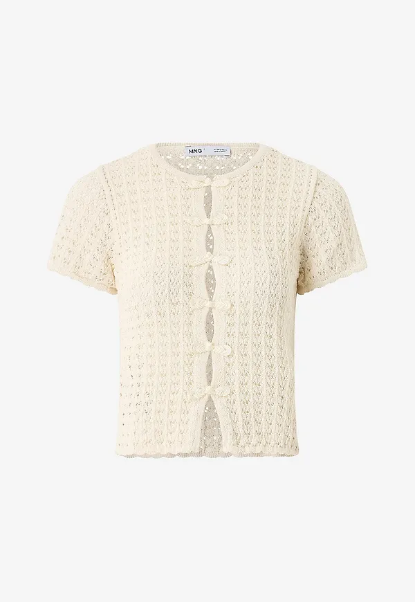 Mango - Cardigan Shanghai - Beige