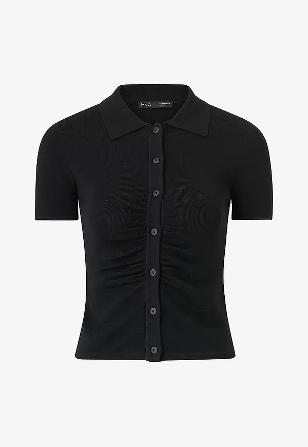 Mango - Cardigan Speedy - Svart