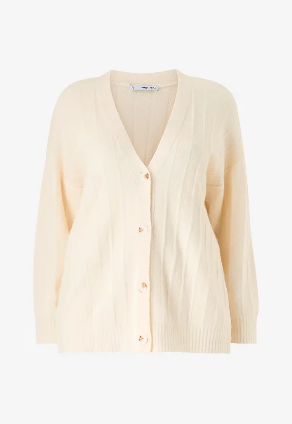 Mango - Cardigan Taldote - Beige