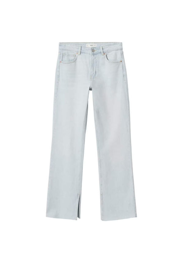 MANGO Jeans 'Elle' ljusblå