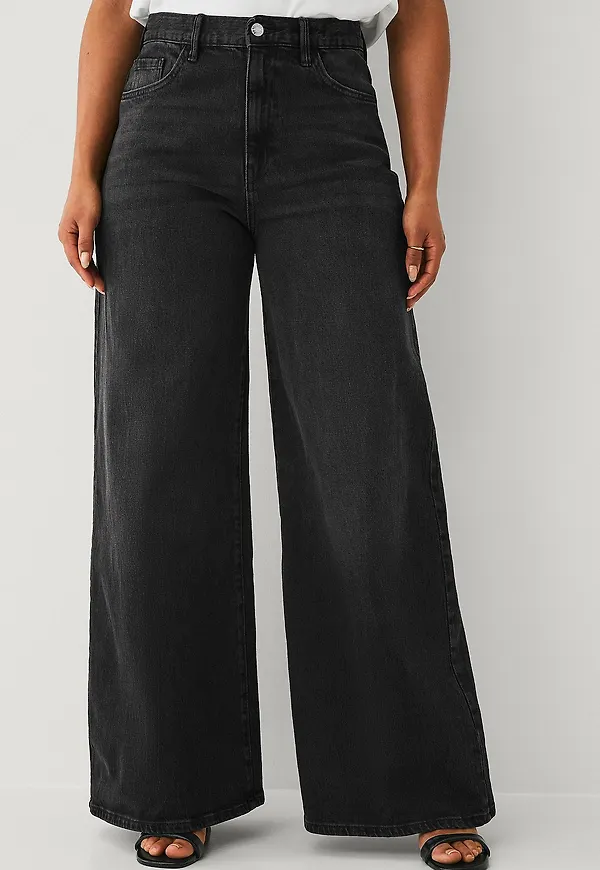 Mango - Jeans Elise - Svart