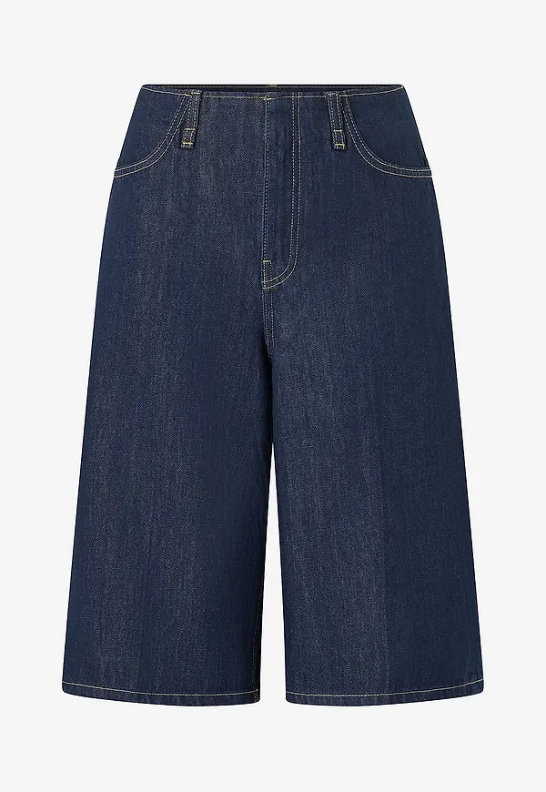 Mango - Jeansshorts Bermudas Tony - Blå