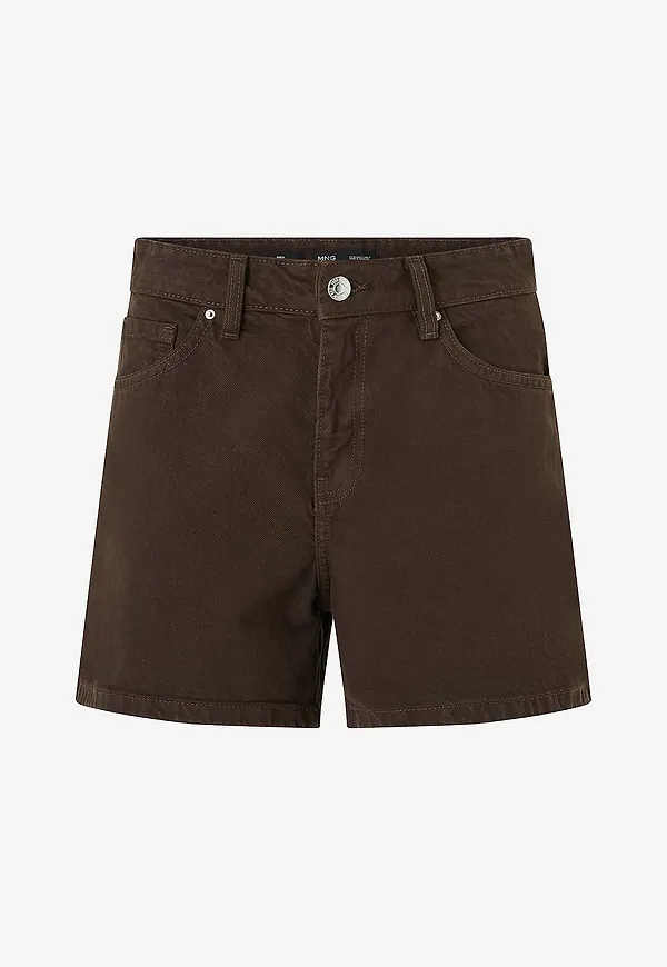 Mango - Jeansshorts Zoey - Brun
