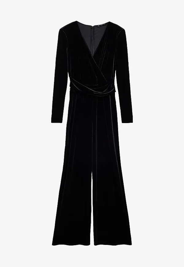 Mango - Jumpsuit Xtuxedo - Svart