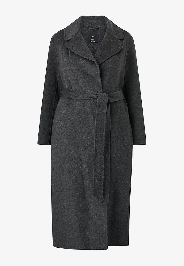 Mango - Kappa Coat Batin - Grå