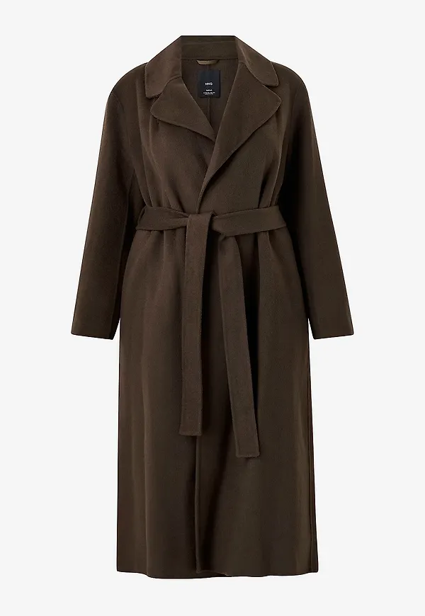 Mango - Kappa Coat Batin - Grön