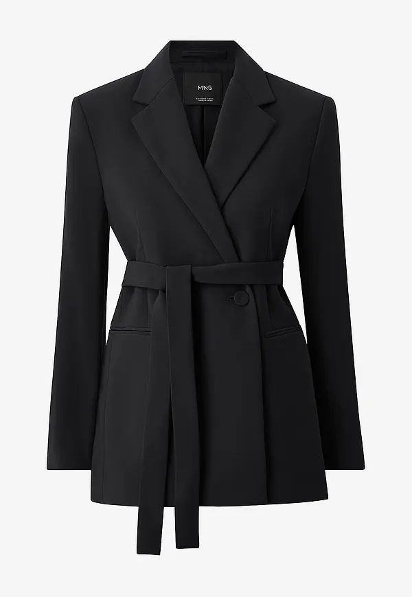 Mango - Kavaj Blazer Iguana - Svart