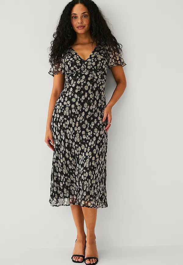 Mango - Klänning Dress Belle - Svart