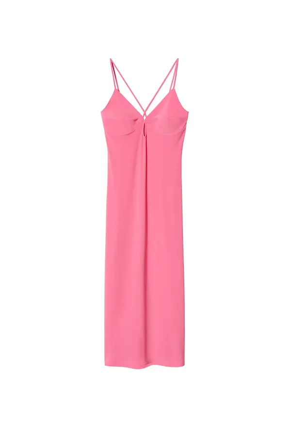 MANGO Klänning 'LUCITA' rosa