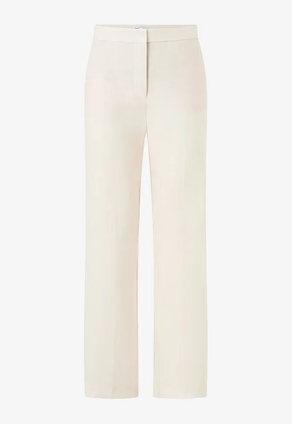 Mango - Linnebyxor Boreli - Beige