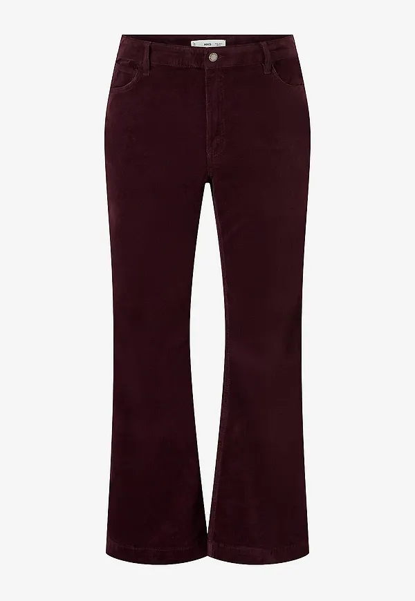 Mango - Manchesterbyxor Jeans Jolenep - Röd