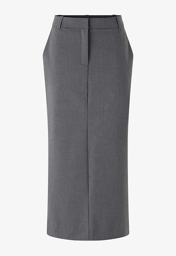 Mango - Maxikjol Skirt Zoey - Grå