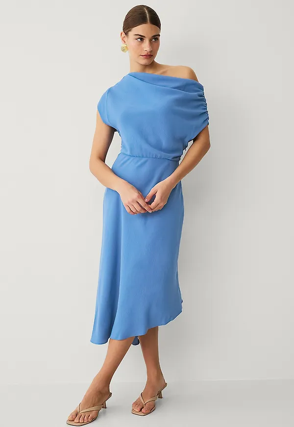 Mango - Maxiklänning Dress Marina - Blå