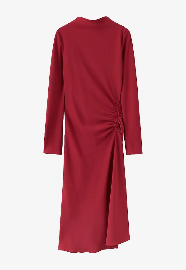 Mango - Midiklänning Dress Kala - Röd