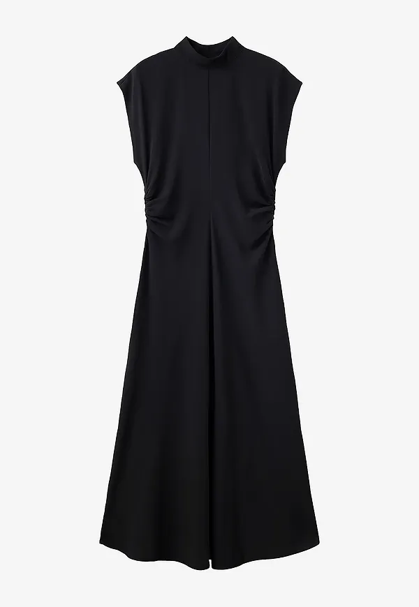 Mango - Maxiklänning Dress Stone - Svart