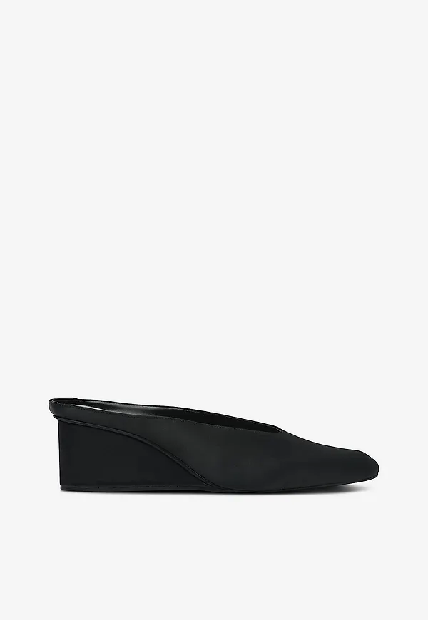 Mango - Pumps Wedge - Svart