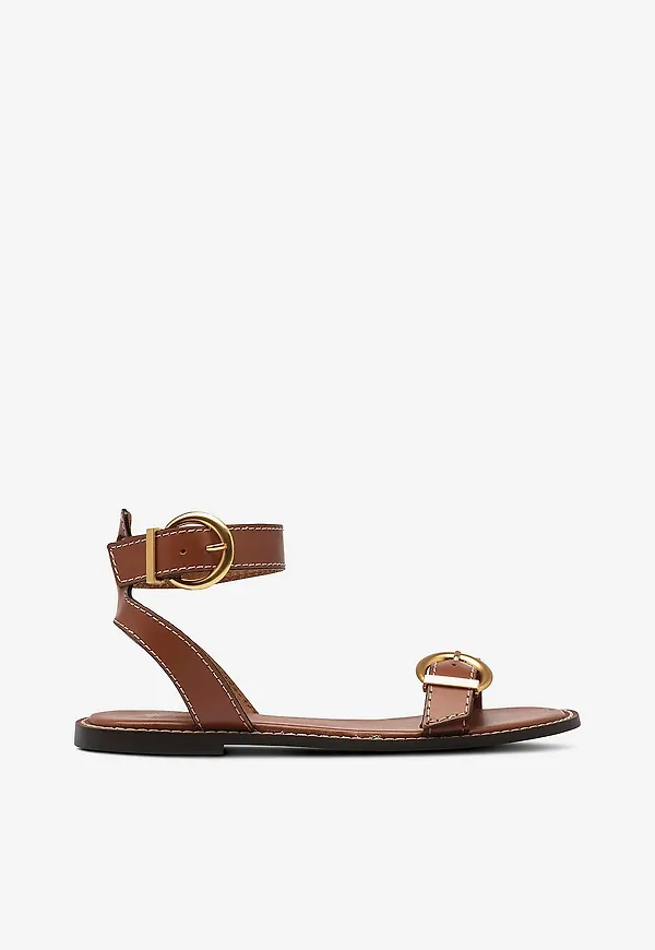Mango - Sandaler Isla - Brun