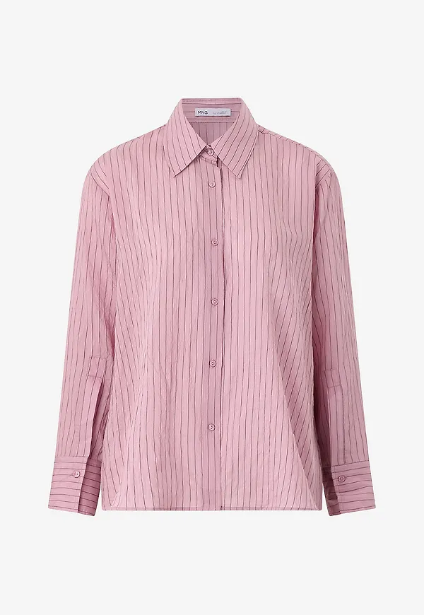 Mango - Skjorta Lombi - Rosa
