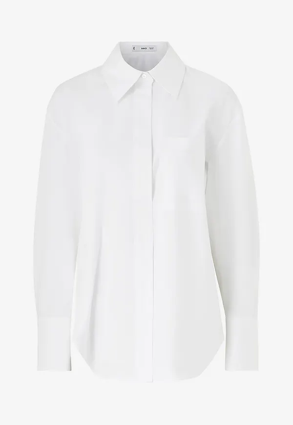 Mango - Skjorta Shirt Crocce - Vit